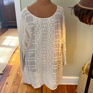 Gorgeous Johnny Was Embroidered Tunic